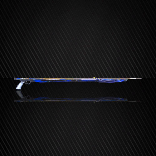 Fusil de pesca submarina de goma circular - LABRAX 2 LIMITED EDITION - BleuTec - de carbono