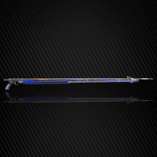 Fusil de pesca submarina de goma circular - KING COBRA INVERT ROLLER - BleuTec - de carbono