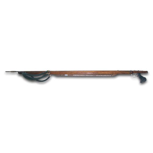 Fusil de pesca submarina de goma circular - Razor - BlueGreen - de teca