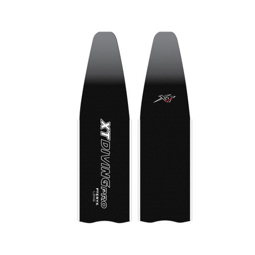 Aleta para pesca submarina - PTERYX LONG - Xt Diving Pro - de carbono / calzante / negra