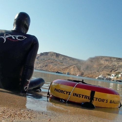 Boya para la señalización de buceo - PHORCYS  - Xt Diving Pro - de PVC / roja / inflable