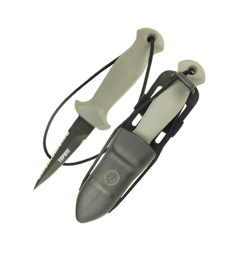 Cuchillo de buceo - MINI  - TORELLI SPEARFISHING (AUSTRALIA) - de hoja de doble filo / de pesca / de bolsillo