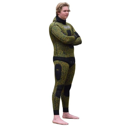 Traje húmedo para pesca submarina - GOODOO  - TORELLI SPEARFISHING (AUSTRALIA) - de manga larga / de una pieza / con capucha