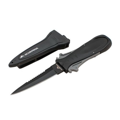 Cuchillo de buceo - A - Scorpena - de hoja de doble filo