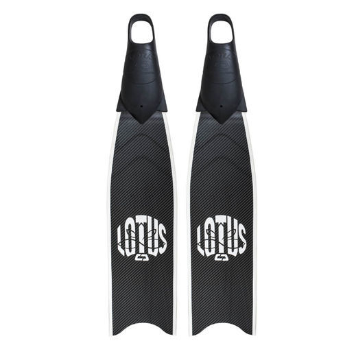 Aleta para apnea - Lotus  - Cetma Composites Srl - de caucho / de carbono / calzante