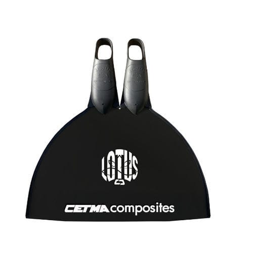 Monoaleta para apnea - Lotus  - Cetma Composites Srl - de caucho / calzante / negra
