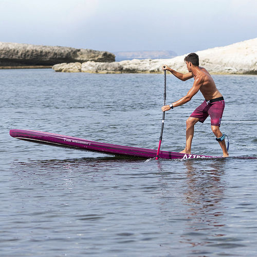Tabla de SUP de race - MARTIAN2.0 - AZTRON - para adulto / 1 persona / de carbono