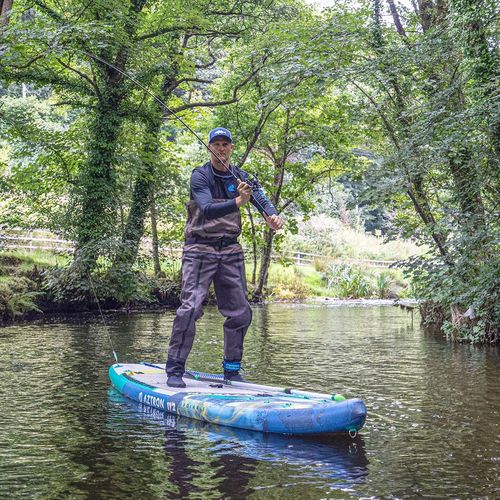 Tabla de stand-up paddle hinchable - POLARIS - AZTRON - de travesía / de pesca / nivel principiante