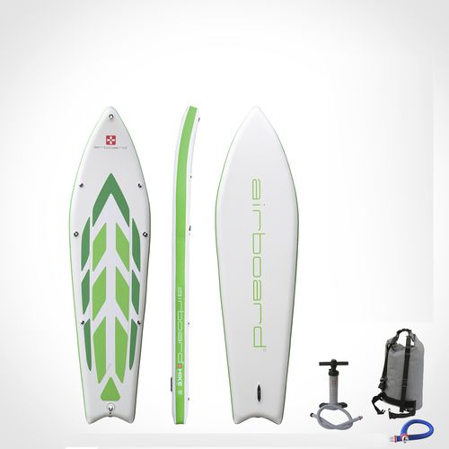 Tabla de SUP allround - HIKE Ultralight Green 9'9'' - Airboard - para adulto / multicolor / 1 persona
