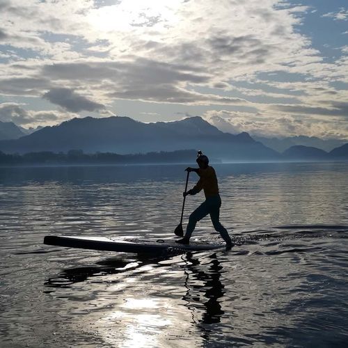 Tabla de SUP de wave - FORCE  - Fit Ocean - nivel principiante / para adulto / azul