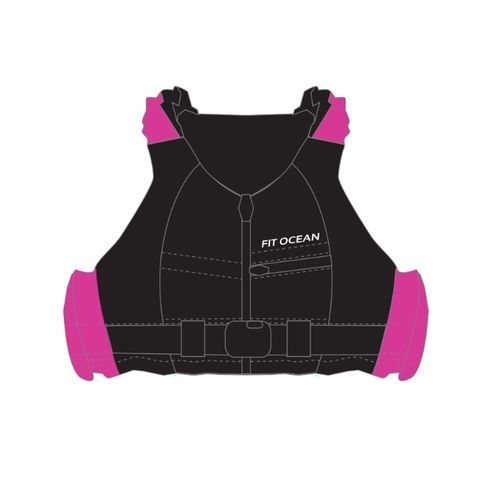 Chaleco de ayuda a la flotabilidad para deportes náuticos - PINK - Fit Ocean - unisex / de espuma
