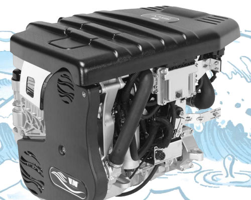 Motor intraborda - MR504LB  - LVM - VM motori - diésel / para embarcación de recreo / inyección directa