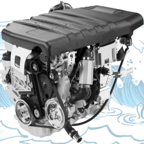 Motor intraborda - MR504LS  - LVM - VM motori - diésel / para embarcación de recreo / inyección directa