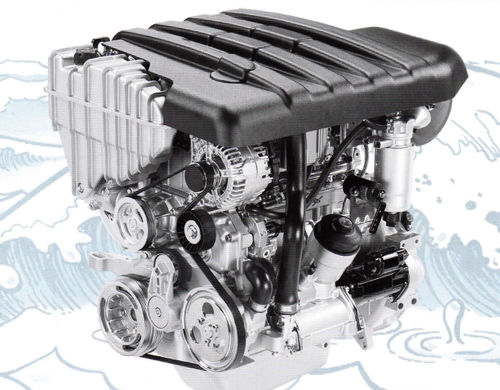 Motor intraborda - MR704LS  - LVM - VM motori - diésel / para embarcación de recreo / inyección directa