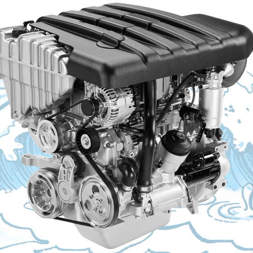 Motor intraborda - MR704LX  - LVM - VM motori - diésel / para embarcación de recreo / inyección directa