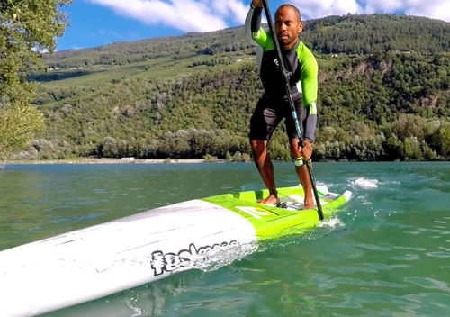 Tabla de SUP de race - Moon Rocket Pro |12.6 x 25 - Fool Moon - de carbono