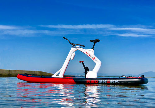Bicicleta acuática 1 persona - Enjoy - redsharkbikes - hinchable