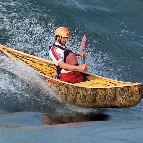 Canoa de aguas bravas - Spark - Esquif International Inc. - 1 plaza / para adulto / multicolor