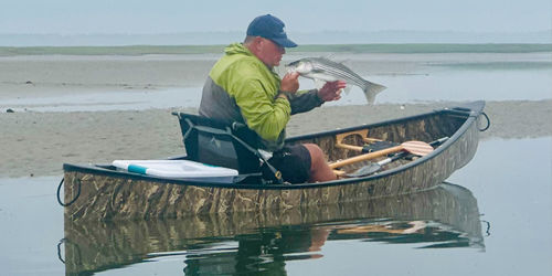 Canoa de travesía - Scout - Esquif International Inc. - de pesca / 1 plaza / para adulto