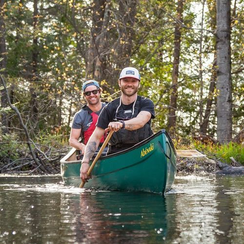 Canoa de travesía - Abenaki - Esquif International Inc. - de recreo / de pesca / para 2 personas