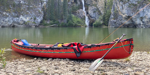Canoa canadiense - Miramichi 18 - Esquif International Inc. - para 2 personas / para adulto / roja