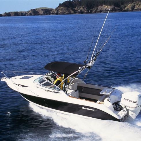 Cabin-cruiser fueraborda - 605 EXESS XL - Buccaneer - open / de pesca deportiva / 7 personas máx.