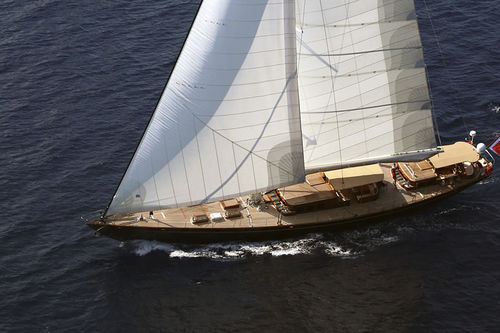 Superyate de vela de lujo de crucero - SIMBA - TURQUOISE YACHTS - con 8 camarotes / con deck saloon / de madera