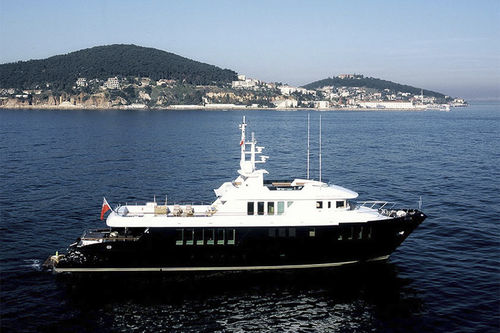 Superyate de crucero - VINIDREA II - TURQUOISE YACHTS - con caseta de timón / de aluminio / a medida