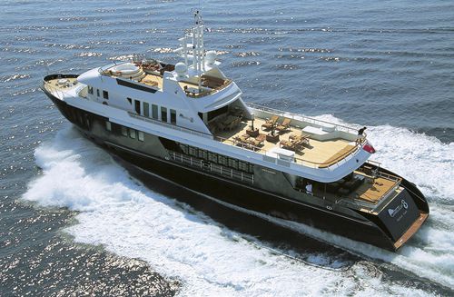 Superyate de crucero - CAMELEON B - TURQUOISE YACHTS - con caseta de timón / de aluminio