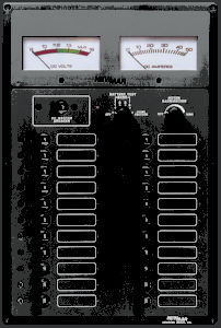 Panel de mando para barco - ES-1 - NewMar - para circuito eléctrico