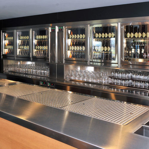 Vinoteca para yate - AKE Ausseer Kälte und Edelstahltechnik GmbH - para buque / refrigerada