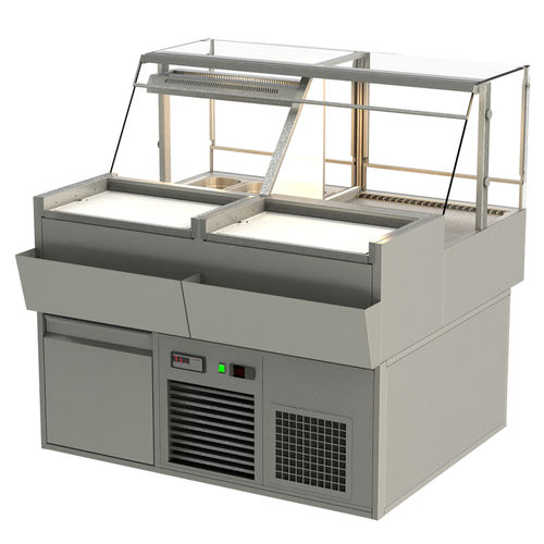 Vitrina refrigerada para buque - SNACKY WK Bistro - AKE Ausseer Kälte und Edelstahltechnik GmbH