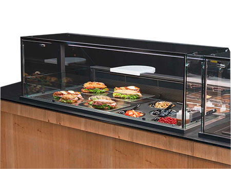 Mesa refrigerada para buque - Vario Food - AKE Ausseer Kälte und Edelstahltechnik GmbH