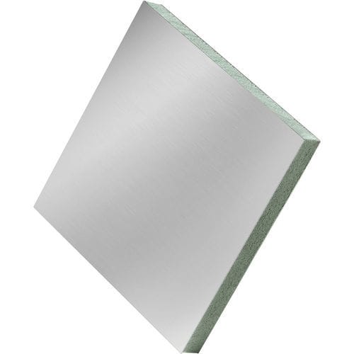 Panel sándwich para suelo interior - INOX PET - Isoleader s.r.l. - espuma de polietileno / de acero inoxidable