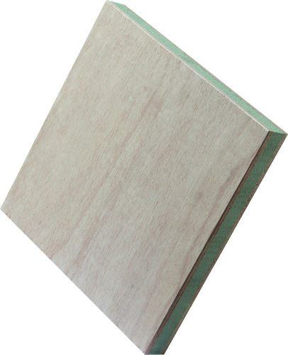 Panel sándwich para tabique de buque - OKUMÈ PET - Isoleader s.r.l. - para el acondicionamiento de buques / espuma de polietileno / madera contrachapada