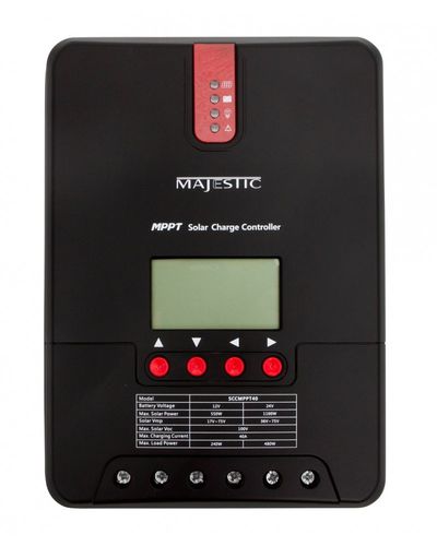 Controlador de carga para panel solar - SCCMPPT40 - Majestic - para batería / para barco / con indicador digital
