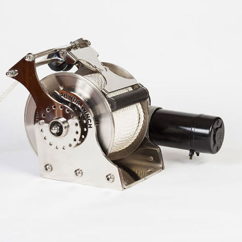 Maquinilla para barco de pesca - UFFW 2200 - Universal Free Fall Winch Pty Ltd - para maniobrar anclas / motor eléctrico / tambor simple