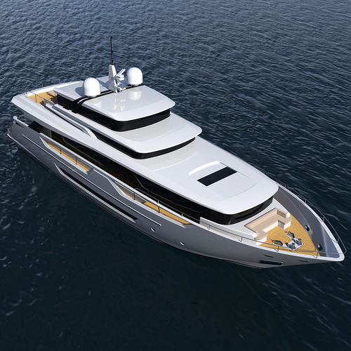 Superyate de crucero - JOHNSON 95 - Johnson Yachts Co, Ltd. - con fly / con caseta de timón