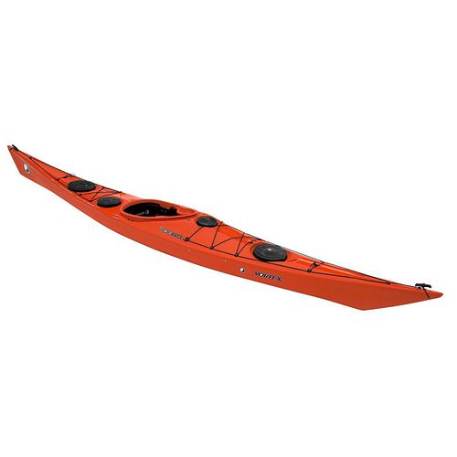 Kayak playboat - vortex - Tiderace Sea Kayaks - de mar / para adulto / 1 plaza