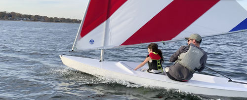 Barco de vela ligera de recreo - Rocket - Fulcrum Speedworks - individual / doble / cat boat