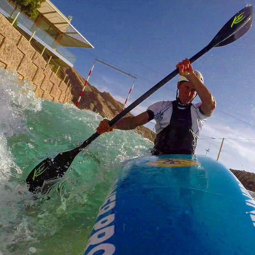 Pala para kayak - Carving C - Kober Paddel - de slalom / asimétrica / doble