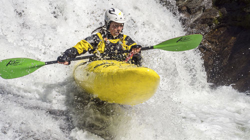 Pala para kayak - Zombie Evolution EFC - Kober Paddel - de aguas bravas / asimétrica / doble