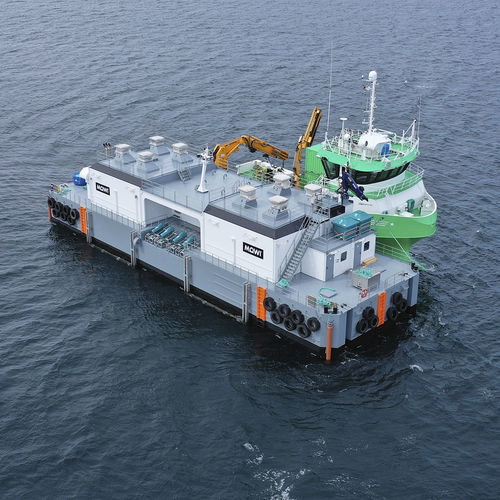 Gabarra - Center SeaFarm Feeder Center 500 - scaleaq - buque feeder