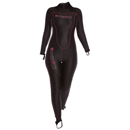 Traje húmedo de buceo - REAR ZIP - Sharkskin - de manga larga / de una pieza / otros