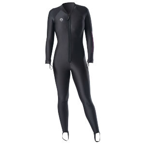 Chaleco de calor de buceo - FRONT ZIP – WOMENS - Sharkskin - de manga larga / de una pieza