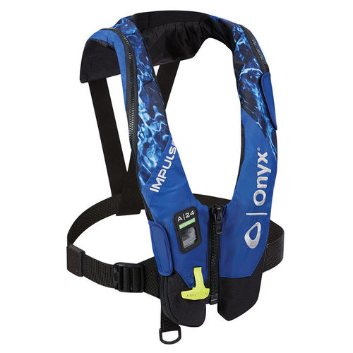 Chaleco salvavidas inflable automático - Impulse A-24 In-Sight - Mossy Oak Elements - ONYX OUTDOOR - unisex / para la pesca