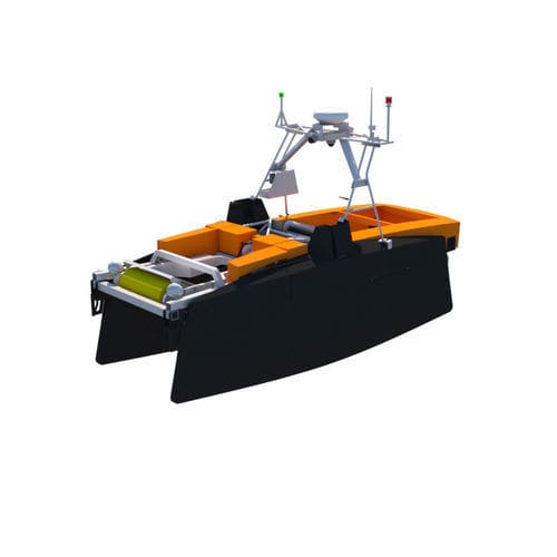 Vehículo no tripulado marino para la recogida de residuos - USV MASS CLEANER - Efinor Sea Cleaner - para la vigilancia de ríos / autónomo / teledirigido