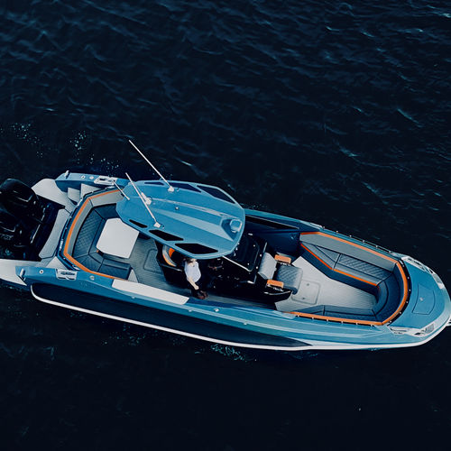 Embarcación neumática fueraborda - GT10 HT - Ante Tenders - bimotor / RIB / con consola central