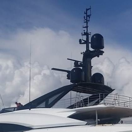Soporte de antena para yate - CARBON EQUIPMENT ltd - radar / Satcom / dipolo