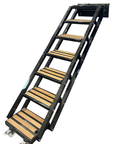 Escalera para barco - E2.0 - CARBON EQUIPMENT ltd - para yate / plegable / de embarque